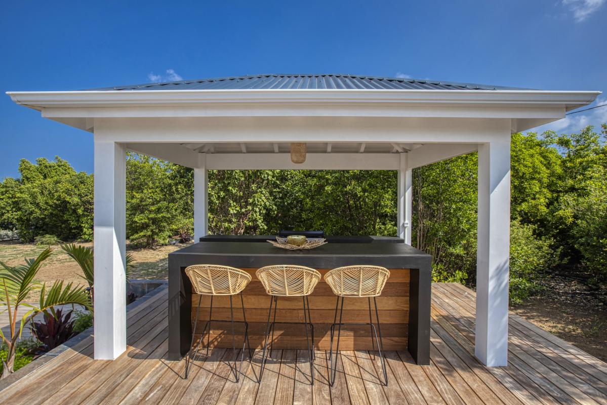 Location villa Saint Martin Terres Basses - Villa 2 chambres 4 personnes - piscine - jardin tropical - 2700m de la plage de Baie Rouge (11)